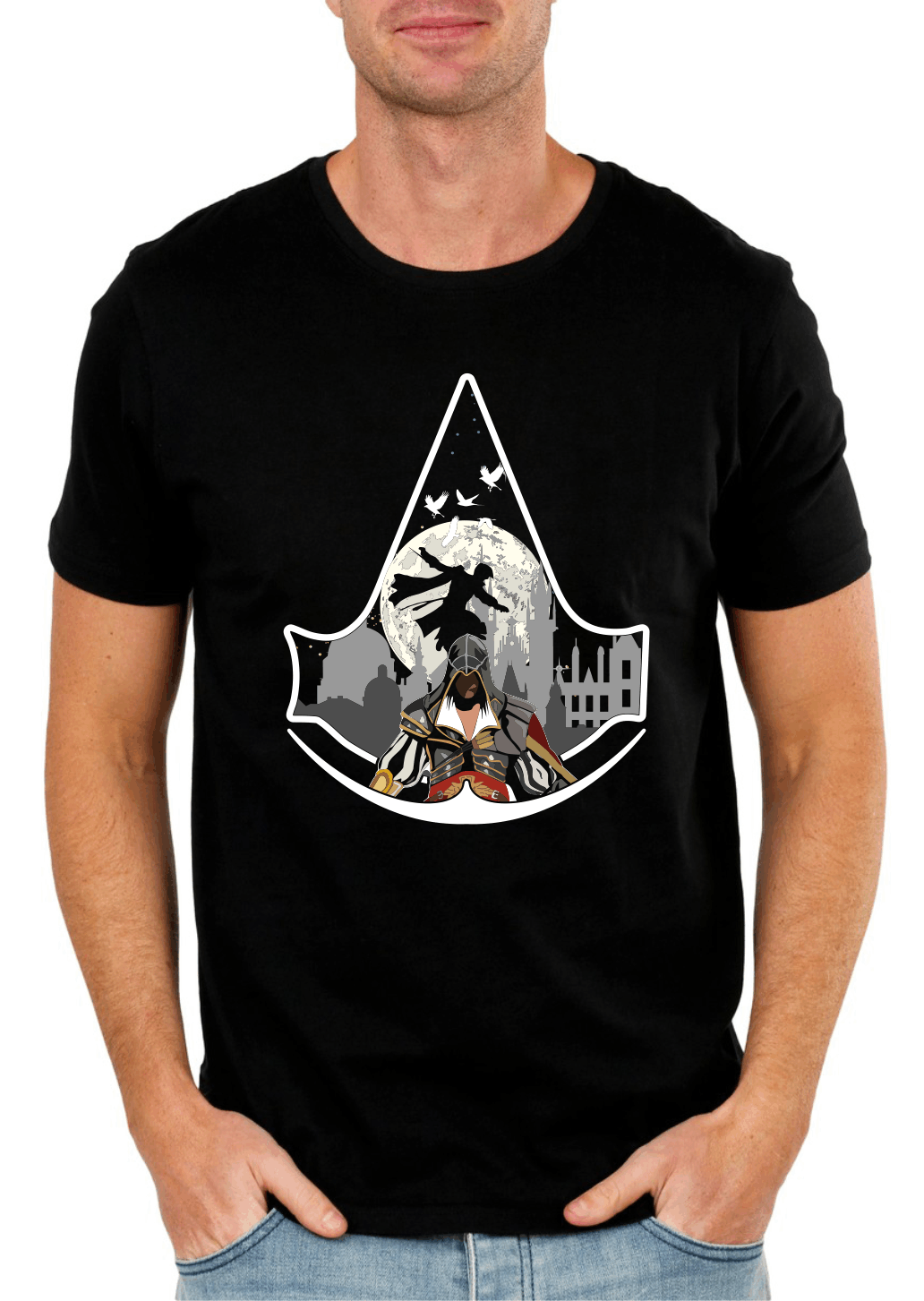 Epic Assassin Parody T-Shirt – Graphic Statement Tee