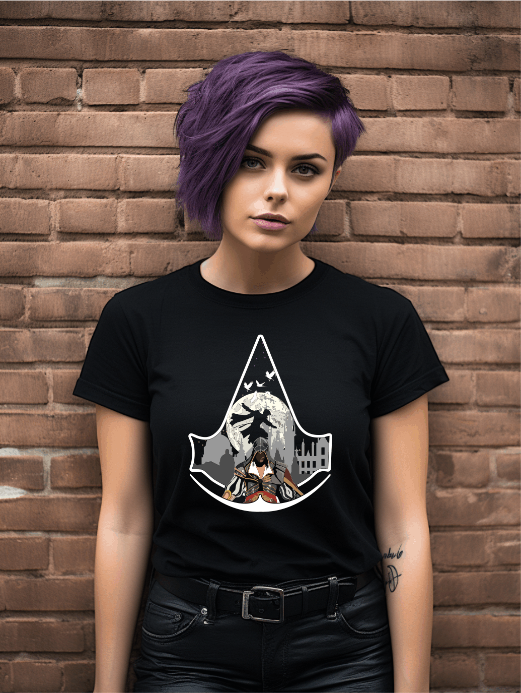 Epic Assassin Parody T-Shirt – Graphic Statement Tee