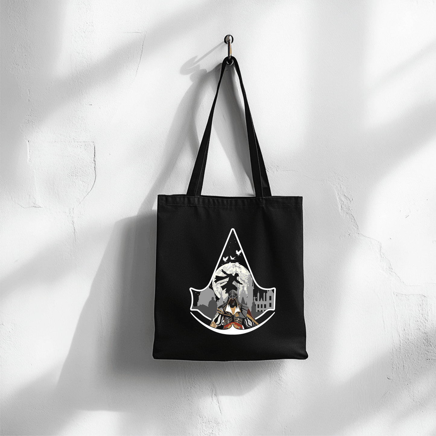 Mystical Mercenary Tote Bag – Bold Graphic Design