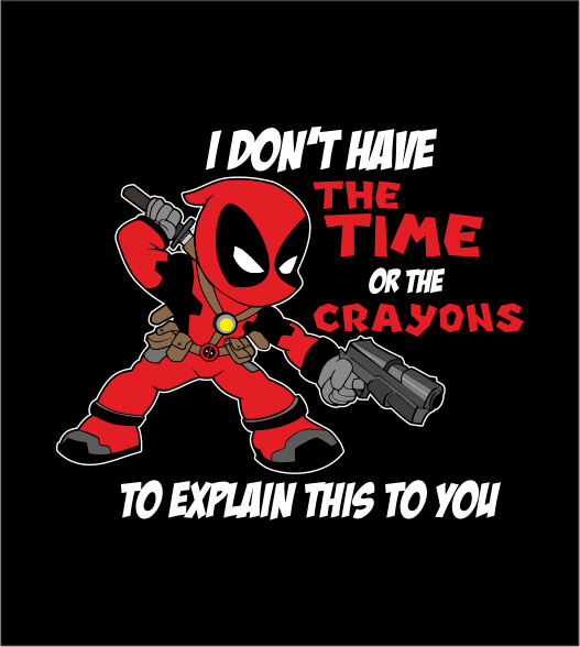 Comic Mercenary Parody T-Shirt – Funny Graphic Quote Tee