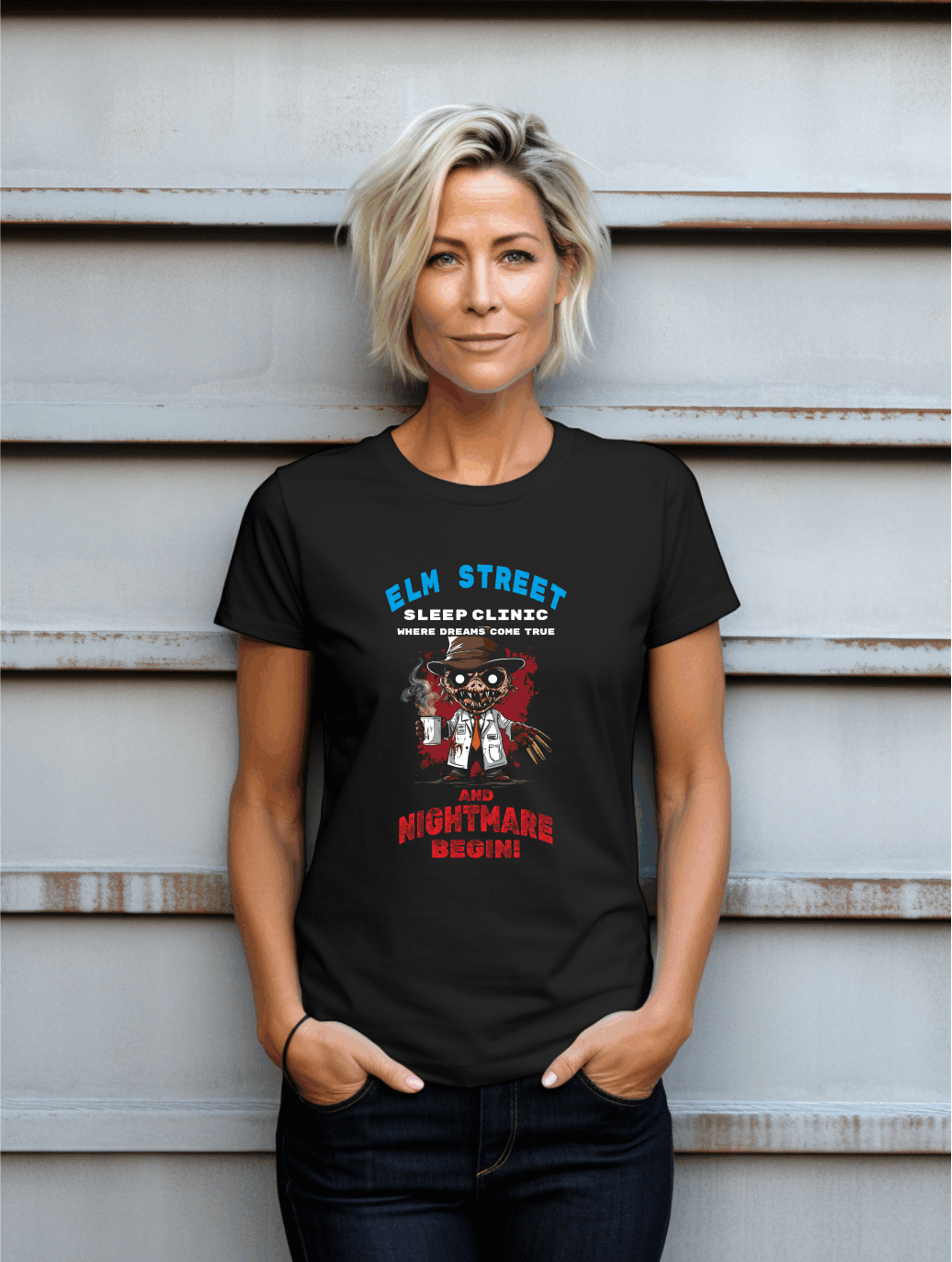 Nightmare Theme Inspired T-Shirt – Humorous Graphic Tee