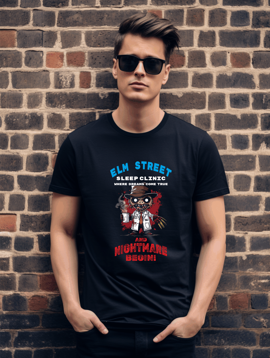 Nightmare Theme Inspired T-Shirt – Humorous Graphic Tee
