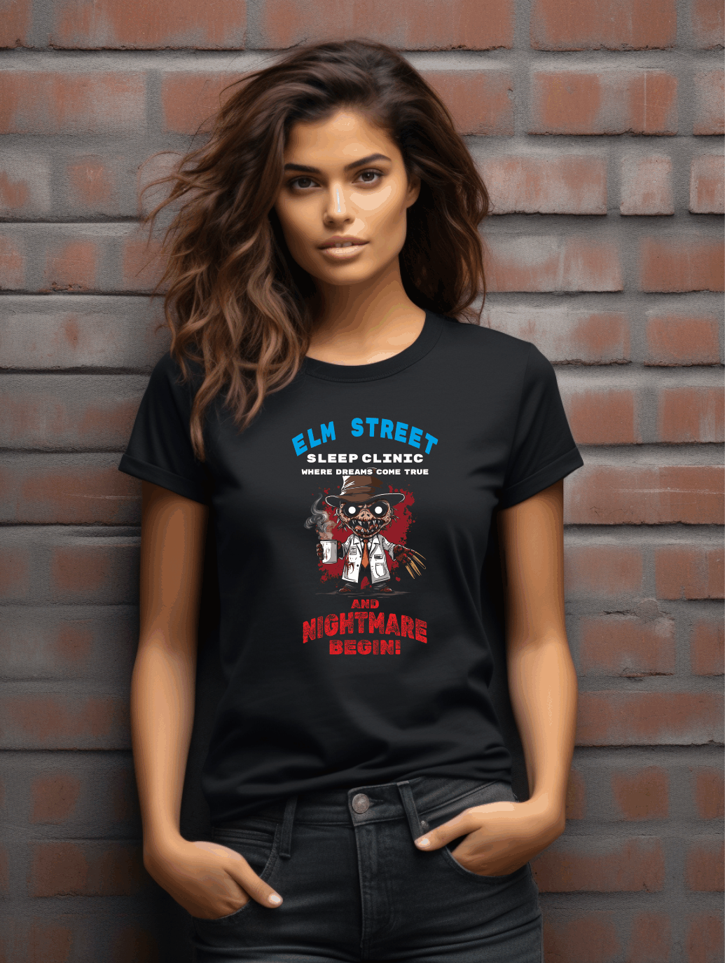 Nightmare Theme Inspired T-Shirt – Humorous Graphic Tee