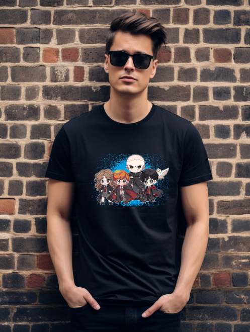 Whimsical Wizarding World Parody T-Shirt – Enchanting Graphic Tee