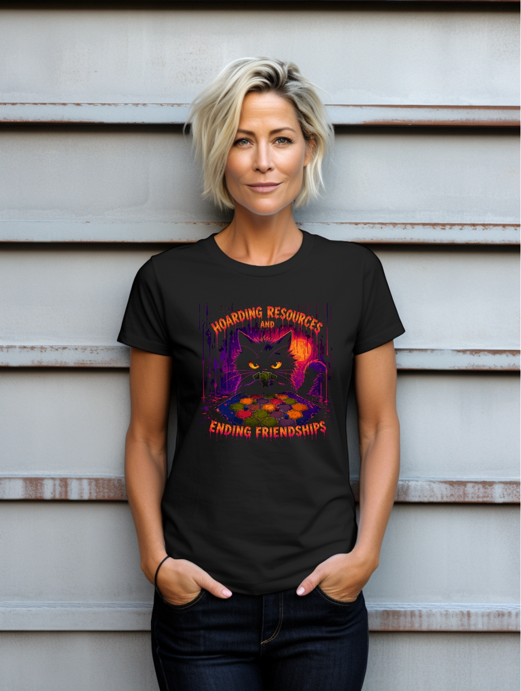 Evolution Meeple Master – Board Game Graphic Tee
