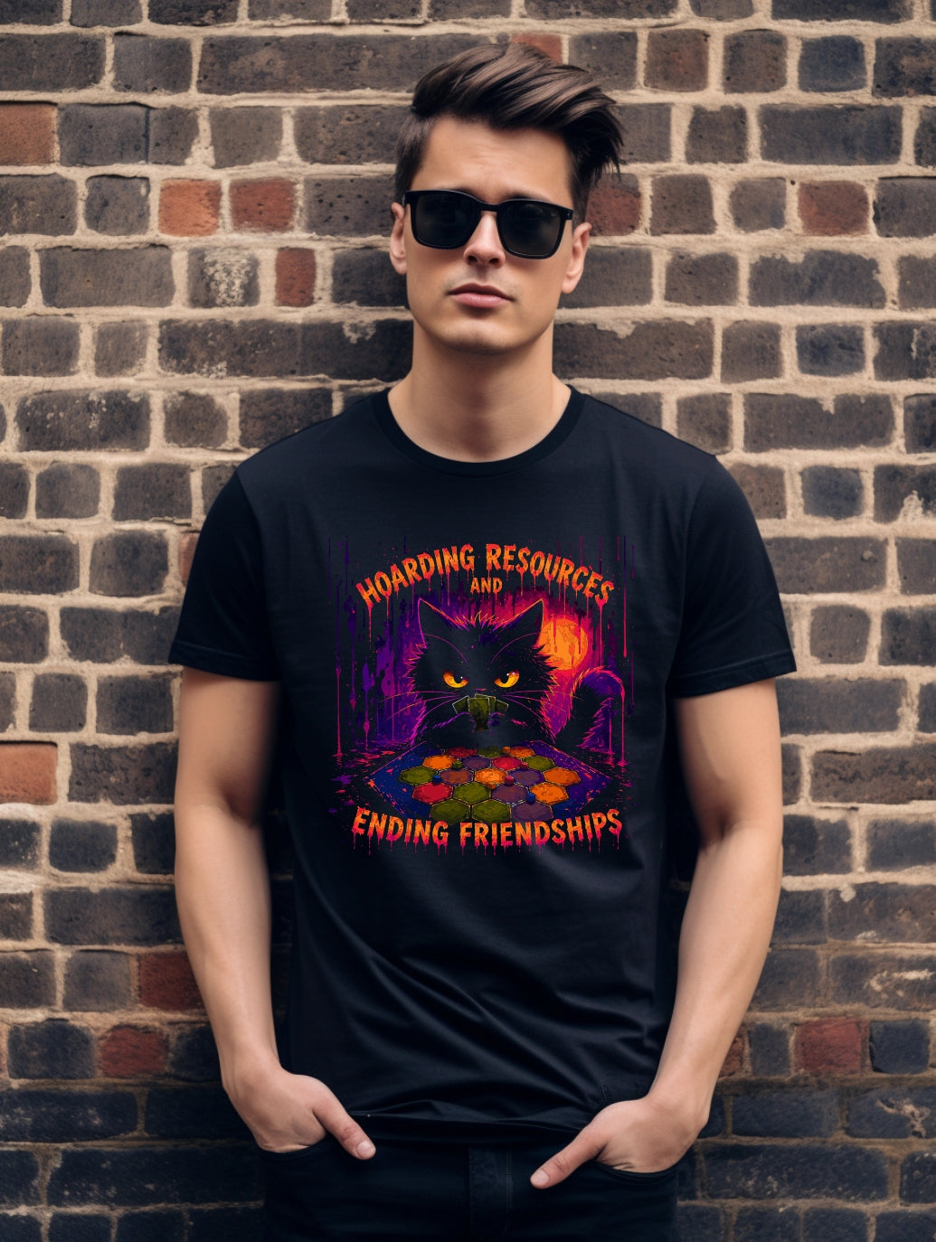 Evolution Meeple Master – Board Game Graphic Tee