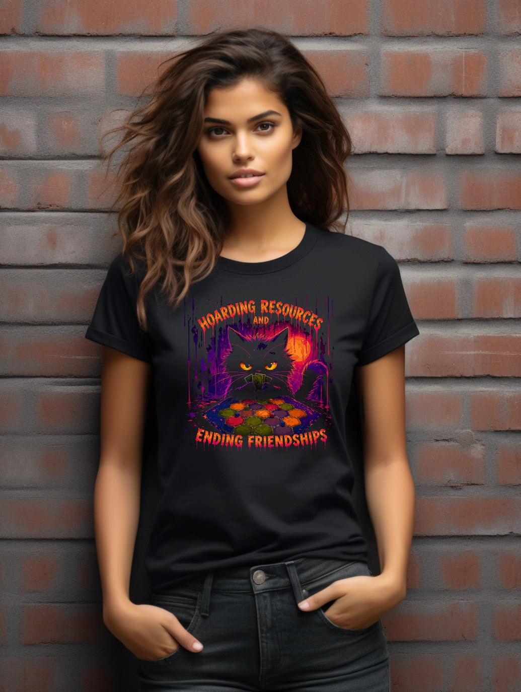 Evolution Meeple Master – Board Game Graphic Tee
