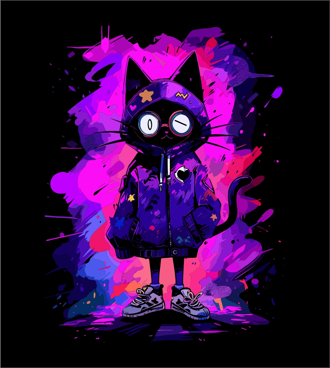 Hoodie Cat