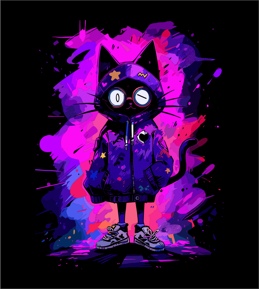 Hoodie Cat
