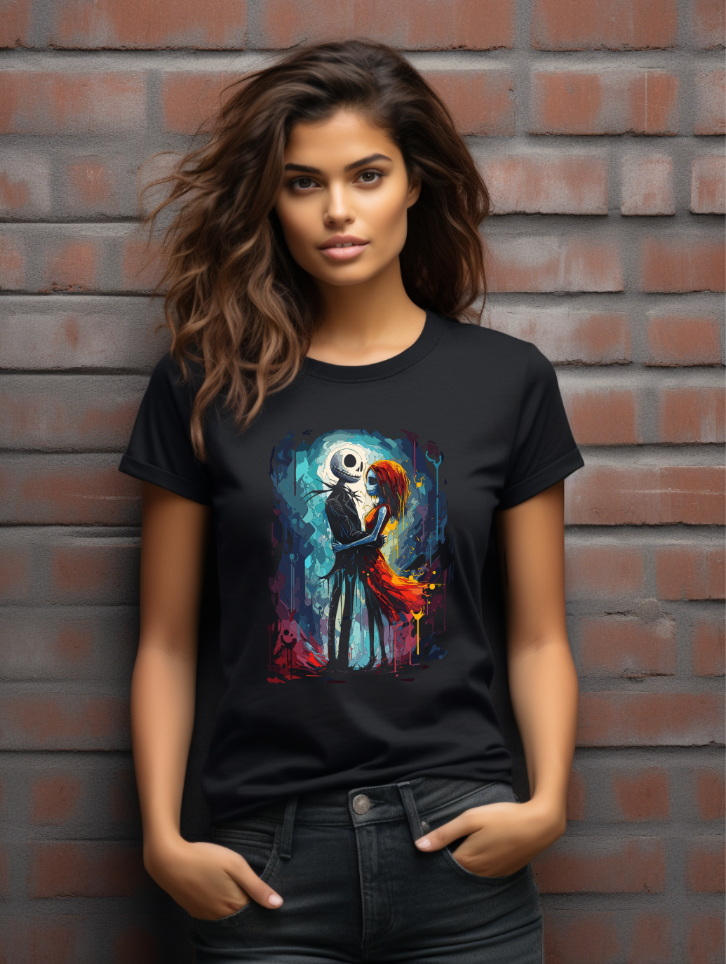 Mystic Embrace Parody T-Shirt – Artistic Love Graphic Tee