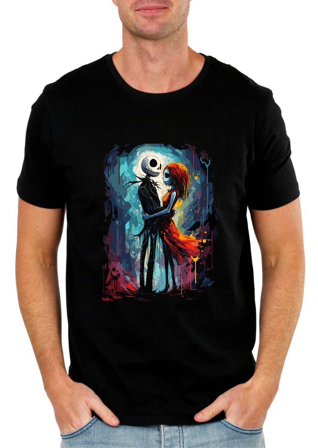 Mystic Embrace Parody T-Shirt – Artistic Love Graphic Tee