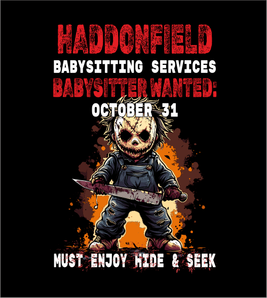 Creepy Babysitting Services Parody T-Shirt – Humorous Graphic Tee