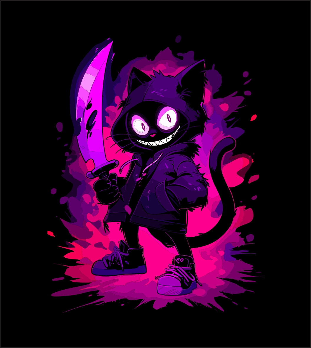 Neon Cat