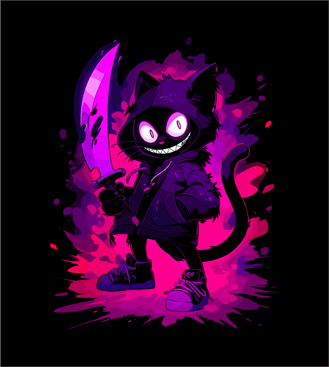 Neon Cat