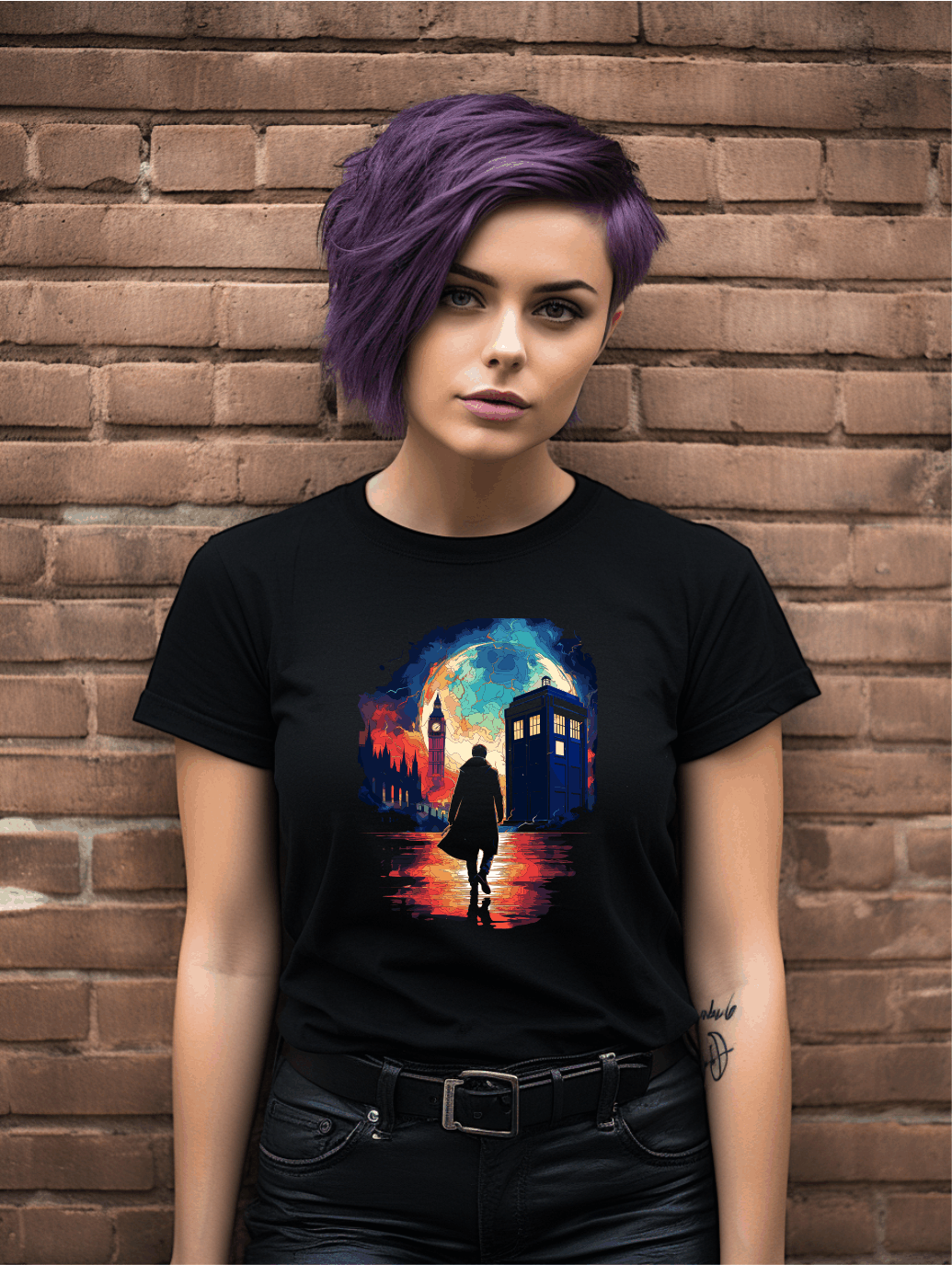 Cosmic Voyager Inspired T-Shirt – Eye-Catching Graphic Design