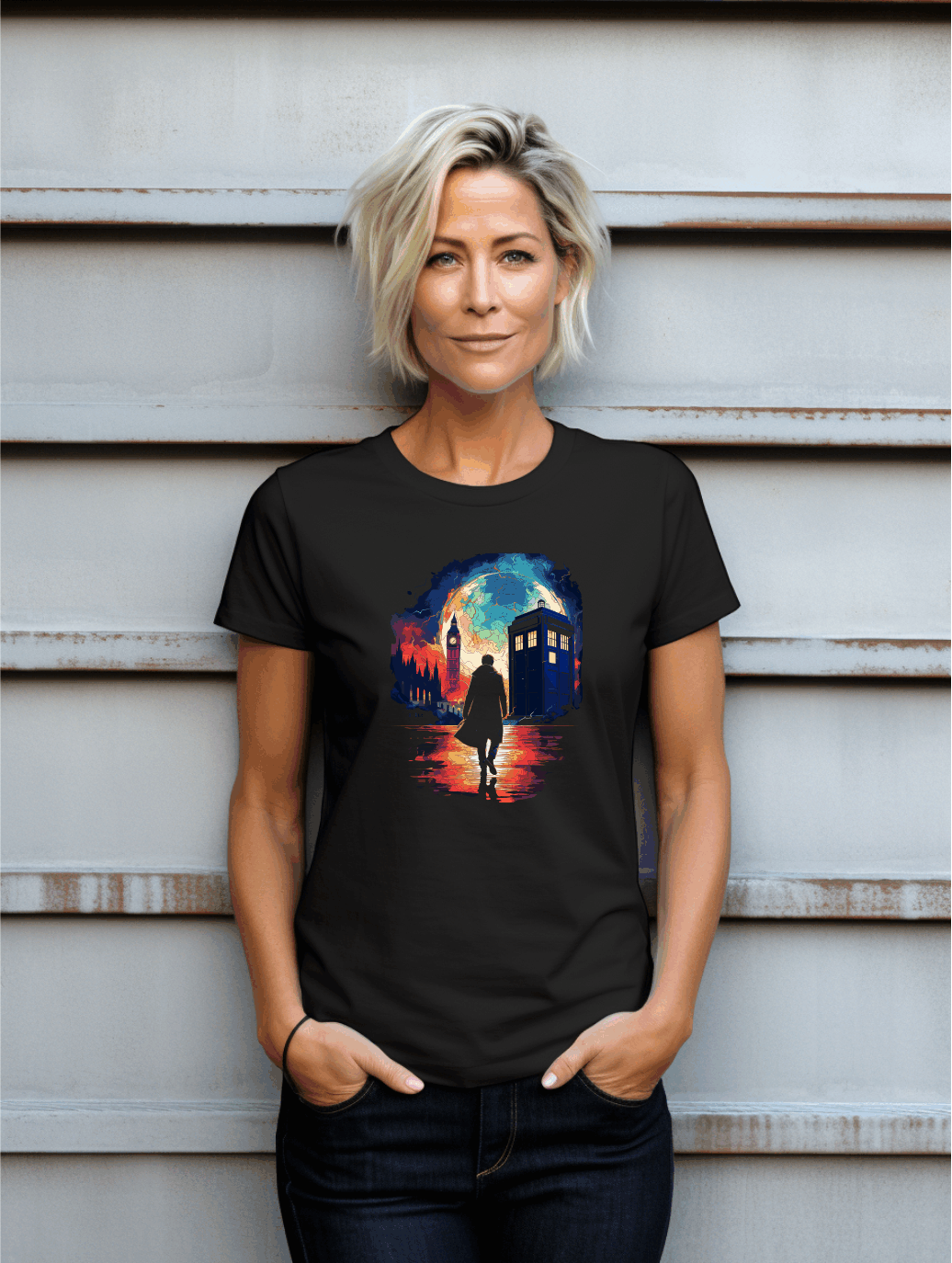 Cosmic Voyager Inspired T-Shirt – Eye-Catching Graphic Design