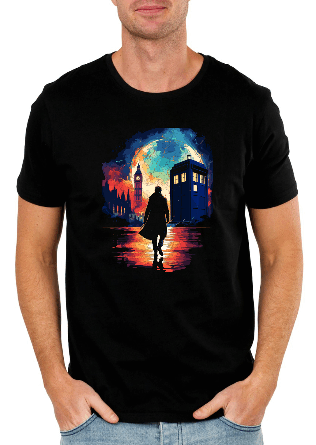 Cosmic Voyager Inspired T-Shirt – Eye-Catching Graphic Design