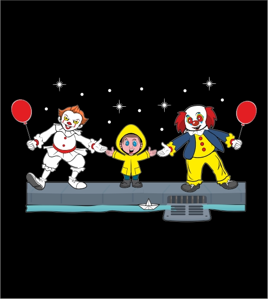 Pennywise Both Clowns