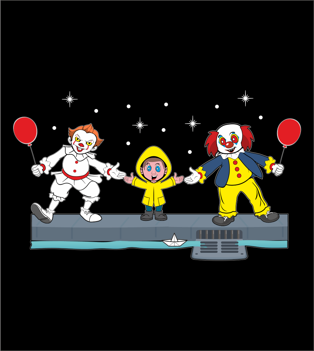 Pennywise Both Clowns