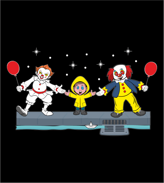 Pennywise Both Clowns