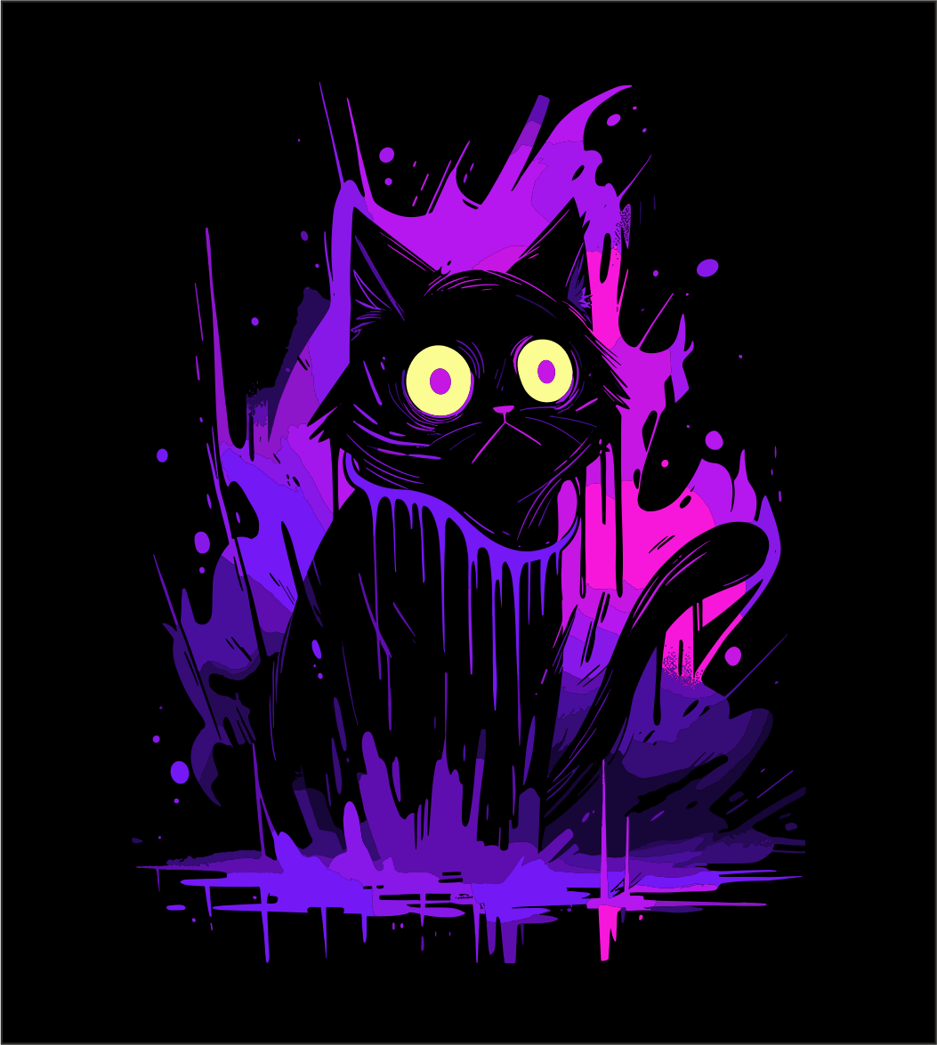 Worried cat